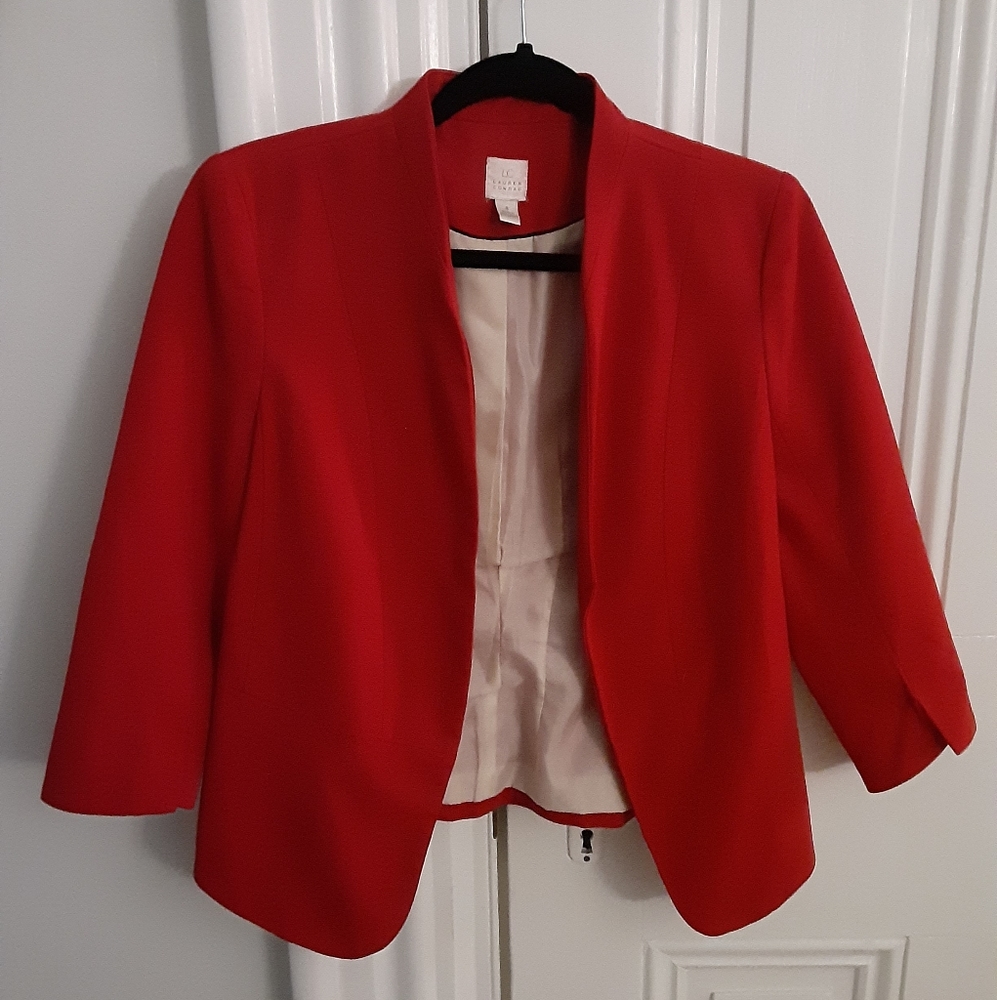 Size 6 Red Lauren Conrad Blazer